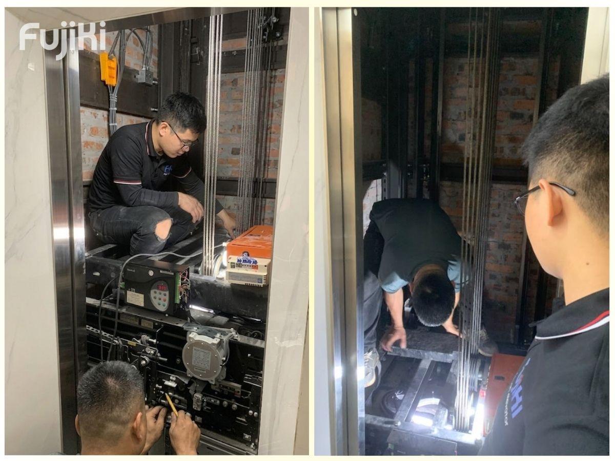 Thang máy FujiKi sử dụng công nghệ cáp kéo đảm bảo tiêu chuẩn Nhật Bản - 1