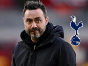 Tottenham chính thức ký hợp đồng với De Zerbi, quyết trụ hạng Ngoại hạng Anh
