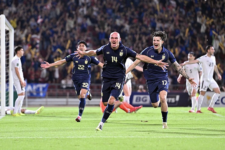 ĐT Thái Lan cùng nhóm hạt giống với ĐT Việt Nam ở Asian Cup 2027.