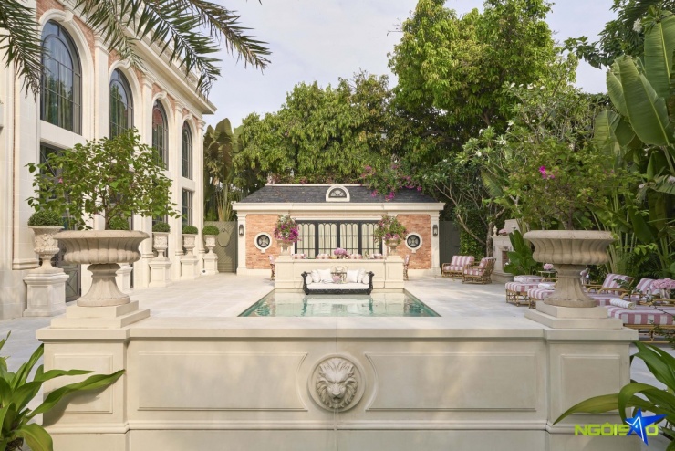 Thái Công chi 2 tỷ đồng làm 'khu vườn châu Âu' trong dinh thự 2.000 m2 - 5