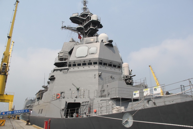 Tàu hộ vệ Asahi 119 với biên chế 220 sĩ quan, thủy thủ bắt đầu chuyến thăm hữu nghị tại Đà Nẵng