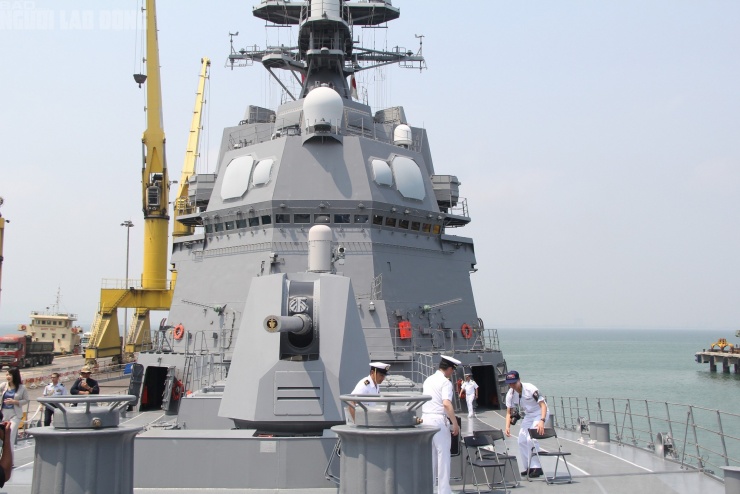 Các hệ thống pháo hạm, phòng không tầm gần trang bị trên tàu Asahi 119