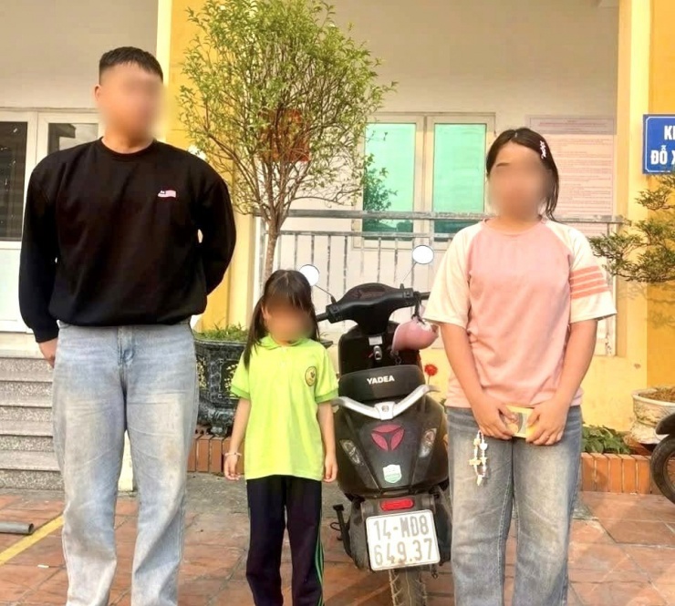 Các trường hợp liên quan đến sự việc và phương tiện xe máy điện do bé gái 6 tuổi điều khiển.