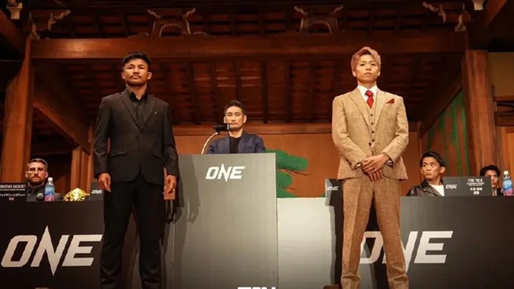 Rodtang và Takeru tham dự họp báo