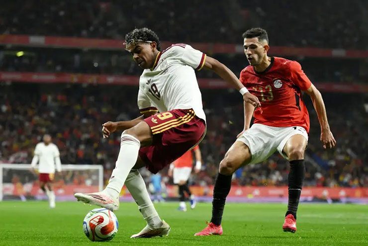 Yamal trong trận TBN - Ai Cập