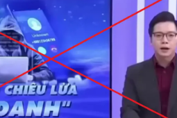 BTV Hoàng Dương của VTV bị giả mạo