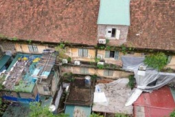 Toàn cảnh khu tập thể 3 tầng xập xệ với 600 nhân khẩu, dự kiến dỡ bỏ để xây chung cư 34 tầng tại Hà Nội