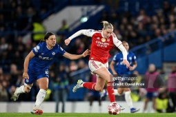 Video bóng đá nữ Chelsea - Arsenal: Nghẹt thở phút 90+4 & thẻ đỏ (Cúp C1)