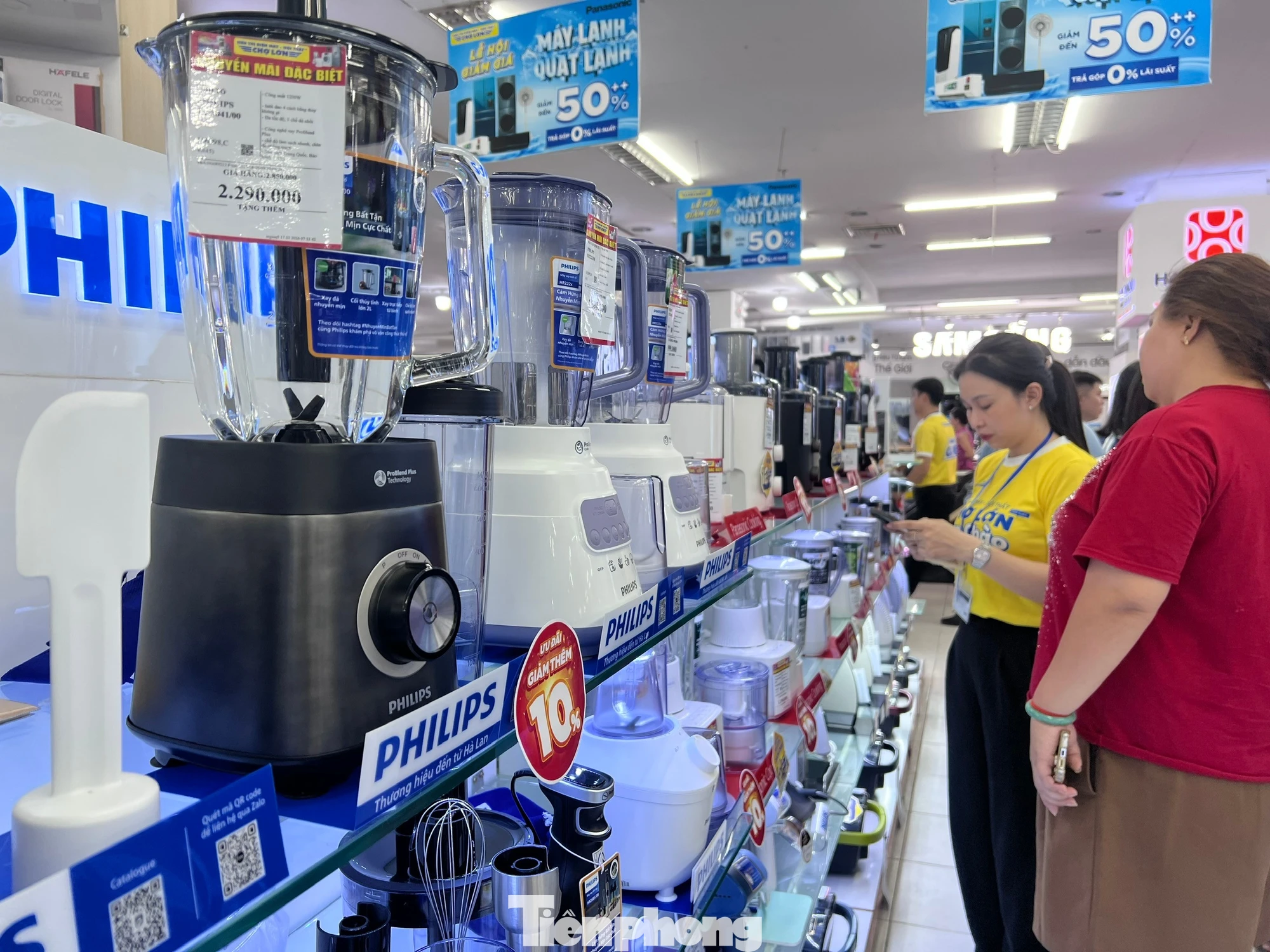 Máy xay sinh tố, máy ép hoa quả cũng đắt hàng