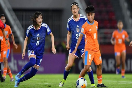 Video bóng đá U20 nữ Nhật Bản - U20 nữ Ấn Độ: Tan nát trong hiệp 2 (giải châu Á)