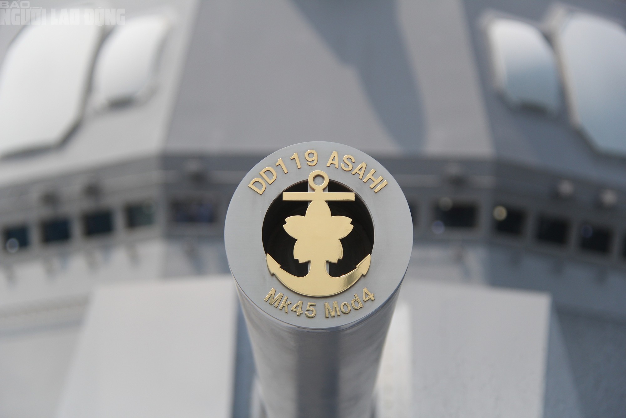 CLIP: Cận cảnh tàu hộ vệ Asahi Nhật Bản với khí tài hiện đại thăm Đà Nẵng - 9