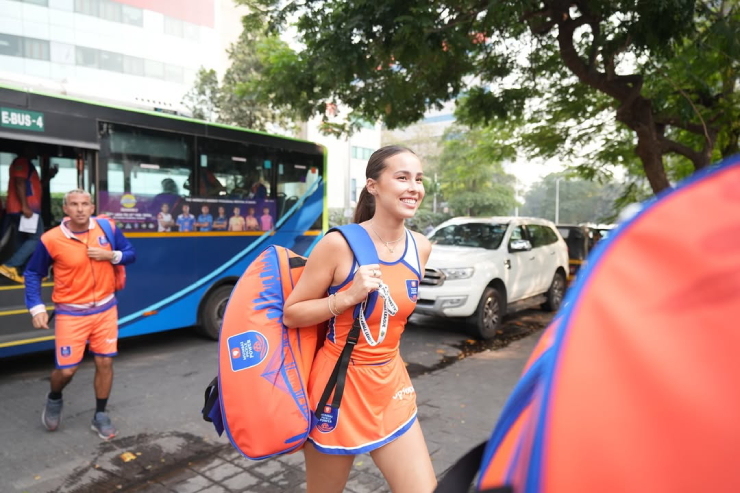 Nữ tay vợt xinh đẹp gốc Việt gây sốt ở giải pickleball đỉnh cao Hà Nội - 7
