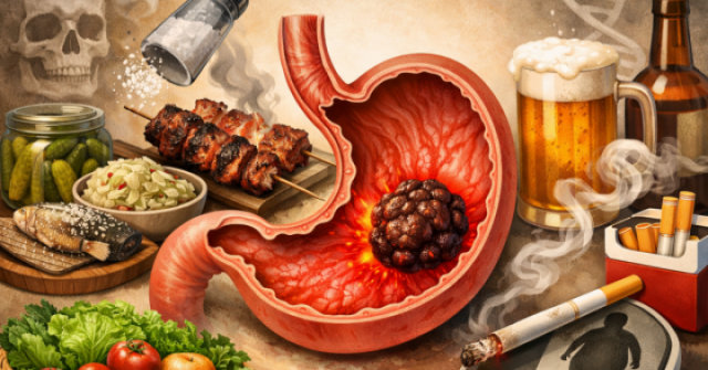 4 thói quen ăn uống âm thầm "nuôi" ung thư dạ dày