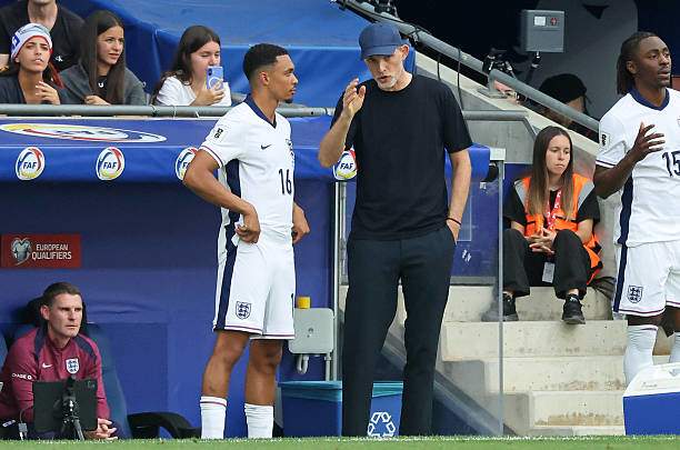Alexander-Arnold gần đây không được đá nhiều ở ĐT Anh dưới thời Tuchel