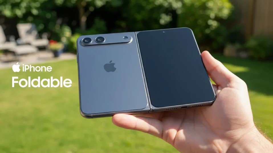 Ảnh concept iPhone Fold.