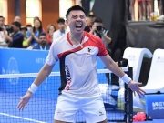 Địa chấn: Lý Hoàng Nam nén đau loại sao hạng 4 pickleball thế giới, trả nợ ngọt ngào