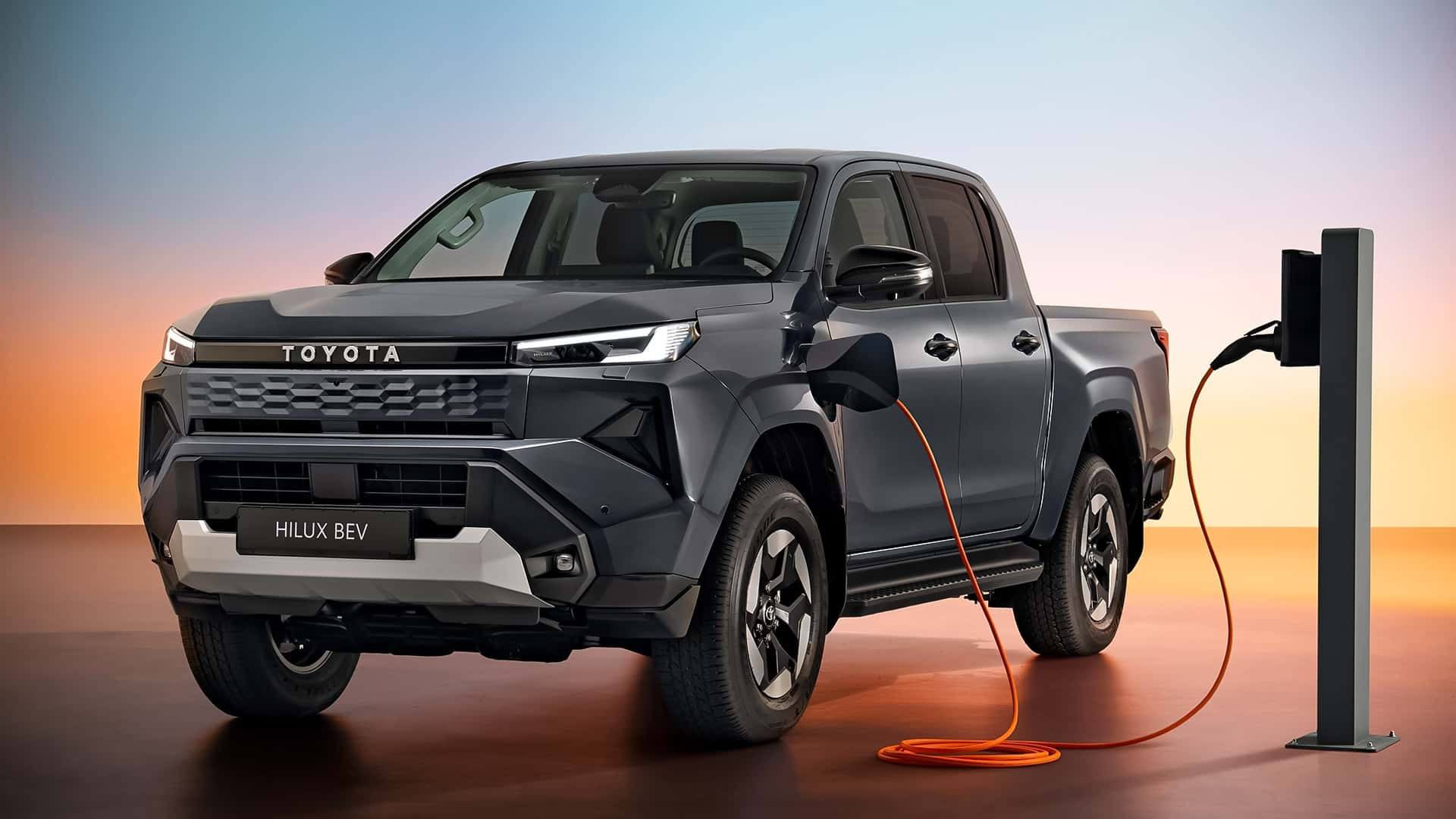 Toyota Hilux Travo EV là mẫu xe bán tải điện mới nhất vừa được giới thiệu.