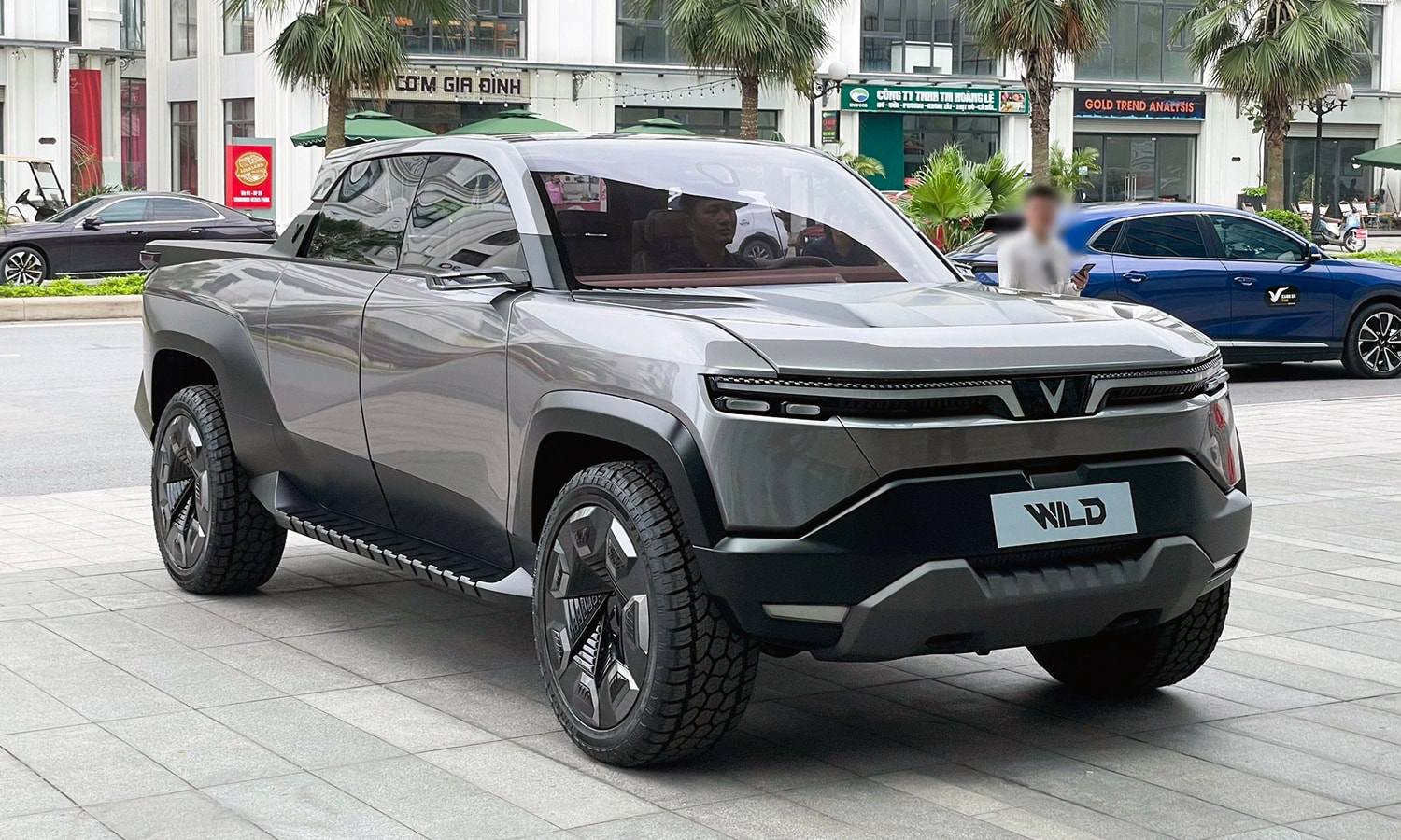 Mẫu xe bán tải điện Wild&nbsp;đến từ thương hiệu xe VinFast.