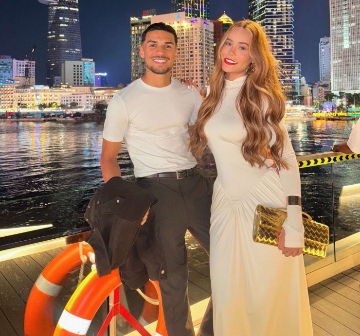 Đỗ Hoàng Hên và Lais Machado bắt đầu hẹn hò từ ngày 1/9/2023. Ảnh: Instagram Đỗ Hoàng Hên.