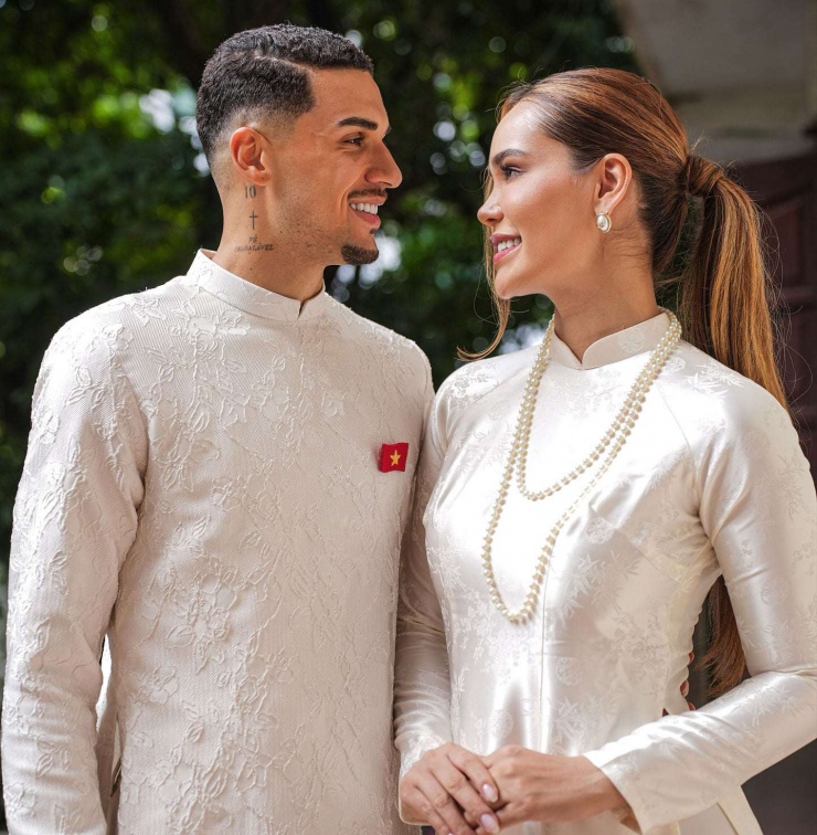 Lais Machado đang sinh sống ở Việt Nam cùng Đỗ Hoàng Hên. Ảnh: Instagram Đỗ Hoàng Hên.