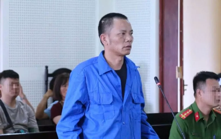 Bị cáo Nguyễn Anh Tuấn tại phiên tòa.