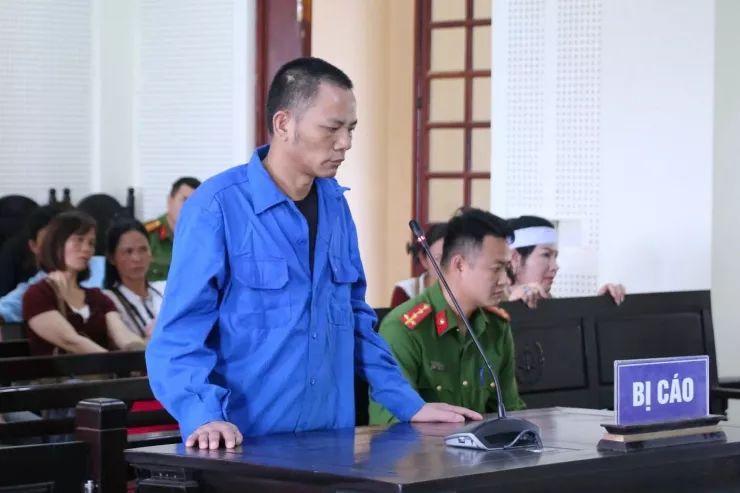 Bị cáo Nguyễn Anh Tuấn nhận bản án 10 năm tù.