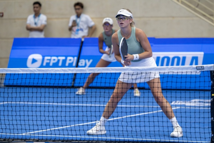 'Nữ hoàng' pickleball 19 tuổi tỏa sáng tại PPA Tour Hà Nội - 1