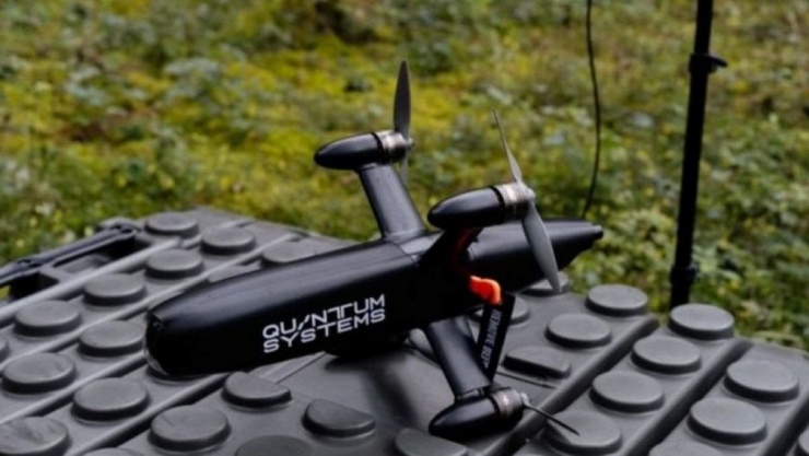 Máy bay không người lái đánh chặn Jäger. Ảnh: Quantum Systems/militarnyi.com