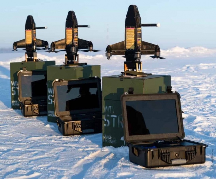 Máy bay không người lái đánh chặn STRILA của Ukraine do WIY Drones phát triển. Nguồn: WIY Drones/united24media.com