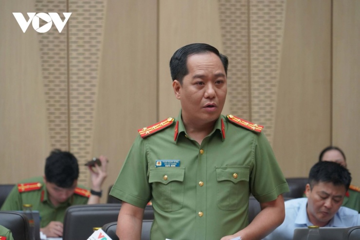 Đại tá Phạm Mạnh Hùng (Phó Cục trưởng Cục An ninh kinh tế - Bộ Công an).