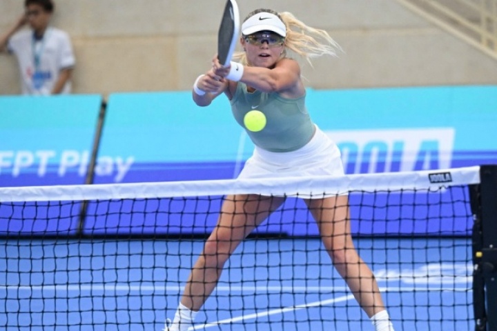 'Nữ hoàng' pickleball 19 tuổi tỏa sáng tại PPA Tour Hà Nội
