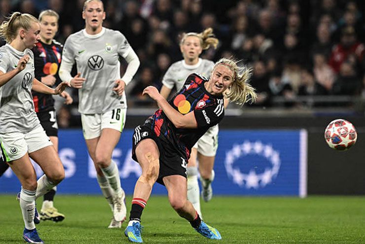 Video bóng đá Nữ Lyon - Nữ Wolfsburg: Bùng nổ hiệp phụ, tái ngộ nhà vô địch (Cúp C1)