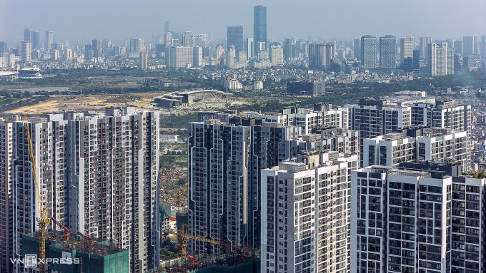 Bất động sản phía tây Hà Nội. Ảnh: Giang Huy