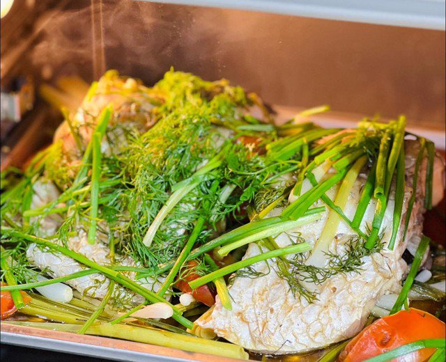 Cá hấp rất tốt để ngừa gan nhiễm mỡ.