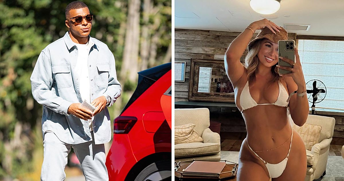 Mbappe trước khi về Real Madrid đã có những ngày tháng vui vẻ cùng người mẫu Almeida ở Miami