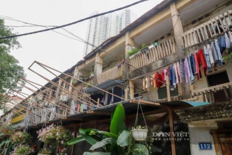Toàn cảnh khu tập thể 3 tầng xập xệ với 600 nhân khẩu, dự kiến dỡ bỏ để xây chung cư 34 tầng tại Hà Nội