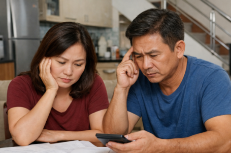 Ngoài 40 tuổi chật vật tài chính sau khi tiêu gần hết tiền tiết kiệm