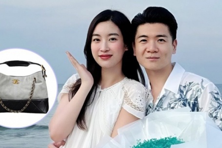 Đỗ Mỹ Linh được anh chồng tặng túi hiệu hàng hiếm gần 316 triệu đồng