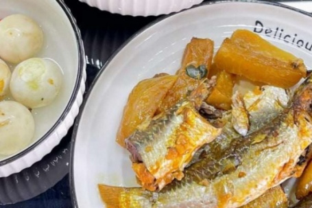 Loại cá giàu protein, ít chất béo, đem kho cá với loại củ dân dã thành món ngon mới lạ, ngon ngọt