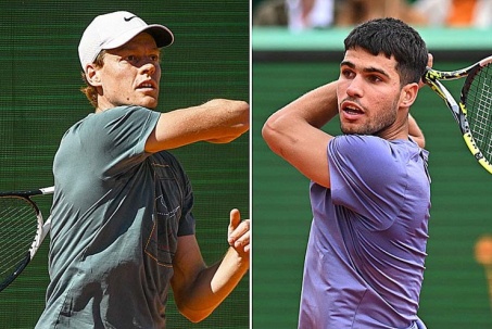 Nóng nhất thể thao sáng 4/4: Alcaraz nguy cơ cao bị Sinner đòi lại vị trí số 1 thế giới