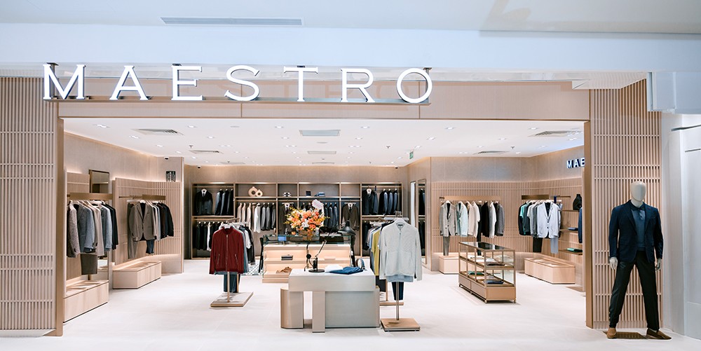 Toàn cảnh gian hàng Maestro tại lầu 2 – Trung tâm thương mại Hanoi Centre.
