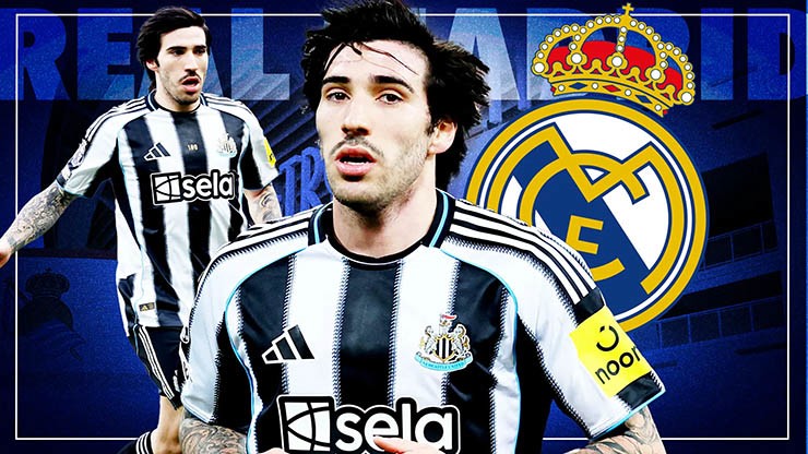 Tonali được mời chào cho Real Madrid