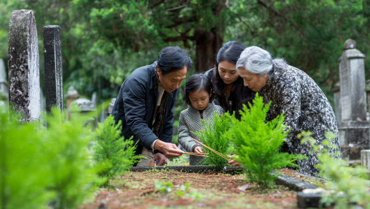 Văn khấn Tết Thanh minh 2026 tại mộ phần