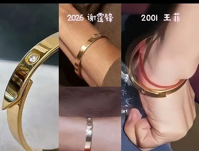 Tạ Đình Phong gây sốt khi đeo lại 'vòng tay tình yêu' cùng Vương Phi - 4