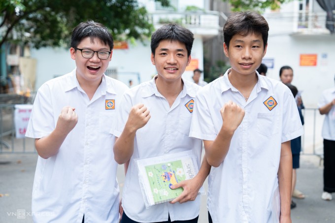 Học sinh thi lớp 10 ở Hà Nội năm 2025. Ảnh: Tùng Đinh
