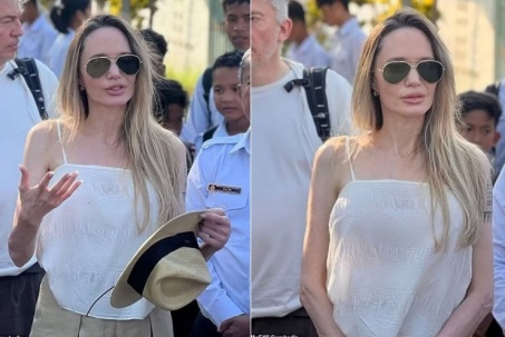 Angelina Jolie ngoại hình khác lạ