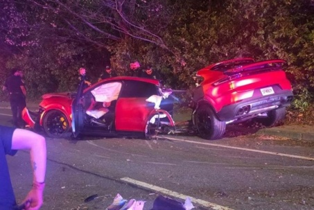 Kỳ tích Porsche Cayenne đứt đôi nhưng người lái vẫn an toàn