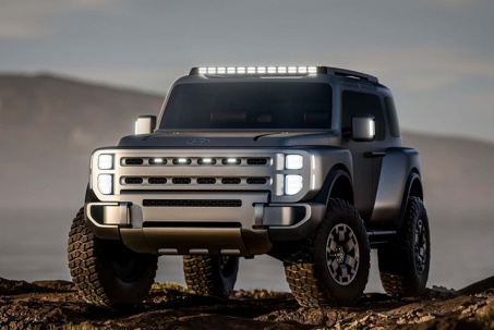 Hyundai ra mắt Boulder Concept, SUV off-road mở đường cho bán tải khung gầm rời