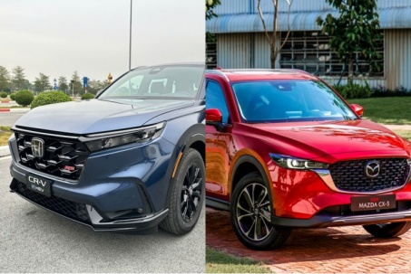 Ưu điểm của Honda CR-V khi sánh cạnh Mazda CX5