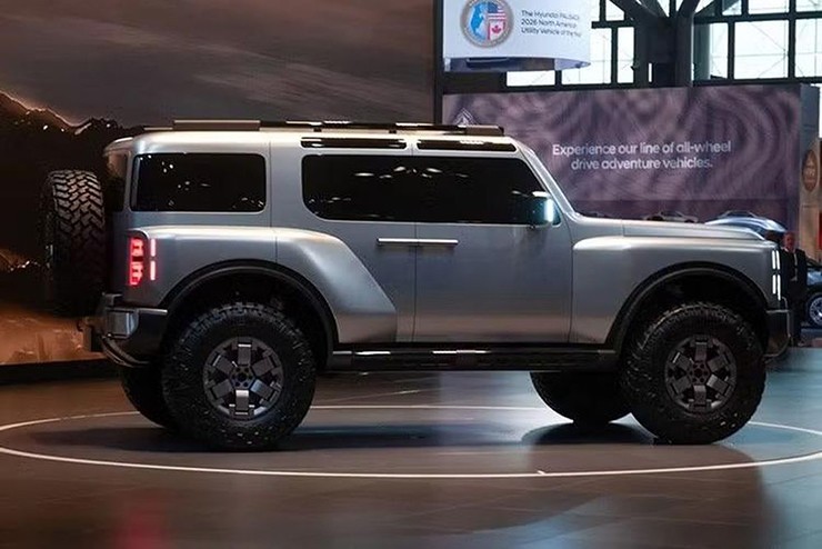 Hyundai ra mắt Boulder Concept, SUV off-road mở đường cho bán tải khung gầm rời - 4